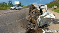 На въезде в Новочеркасск со стороны трассы М4 произошло ДТП с пострадавшим