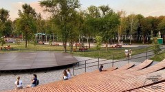 Развитие парка в микрорайоне Октябрьском продолжится в 2024 году