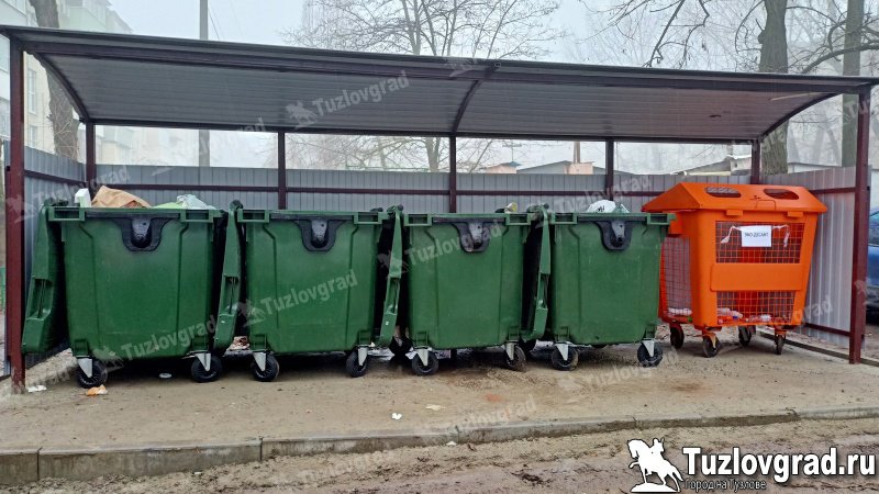 В Новочеркасске установят 625 новых контейнеров для сбора мусора