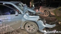 На трассе на выезде из Новочеркасска в лобовом столкновении пострадали два человека