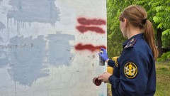 Сотрудники новочеркасской колонии приняли участие в акции по закраске надписей, рекламирующих наркотики