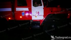 В Новочеркасске на улице Флерова сгорел гараж