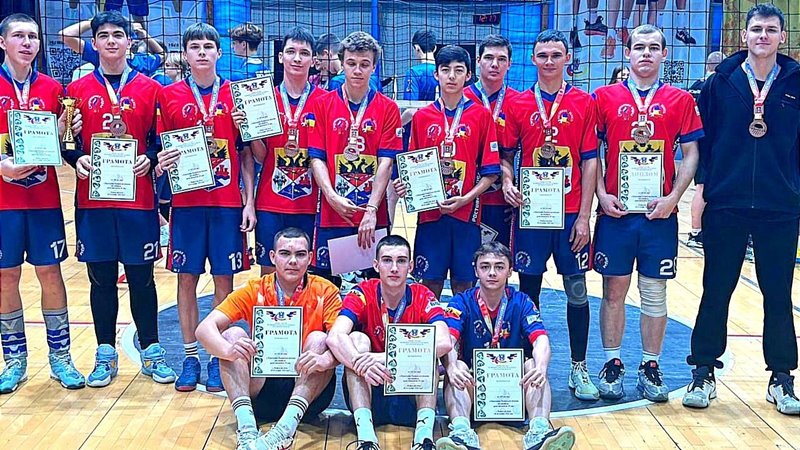 Новочеркасские волейболисты стали третьими на Первенстве Ростовской области
