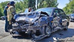 В Новочеркасске три человека получили травмы в результате двойного ДТП