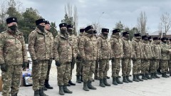 В Новочеркасске в зону СВО проводили первый отряд добровольцев 17-го Донского казачьего полка имени Бакланова