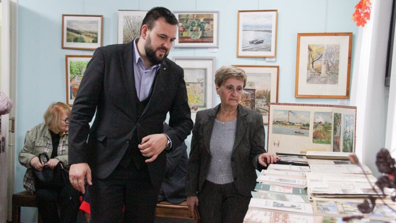 В Новочеркасске начала работу выставка, посвященная памяти Владимира Репникова