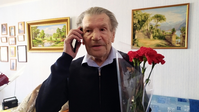 Ветерану ВОВ из Новочеркасска Василию Дюденко исполнилось 96 лет