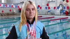 Новочеркасская пловчиха Мария Стрижова завоевала четыре медали на Чемпионате и Первенстве Ростовской области