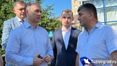 Новочеркасск с рабочим визитом посетил заместитель губернатора Игорь Сорокин