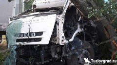 На трассе под Новочеркасском в ДТП пострадал водитель грузовика