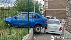 В Новочеркасске на улице Буденновской произошло беспилотное ДТП