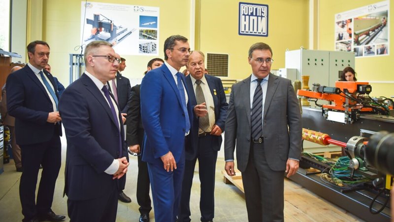 Глава Минобрнауки РФ Валерий Фальков посетил Южно-Российский государственный политехнический университет в Новочеркасске