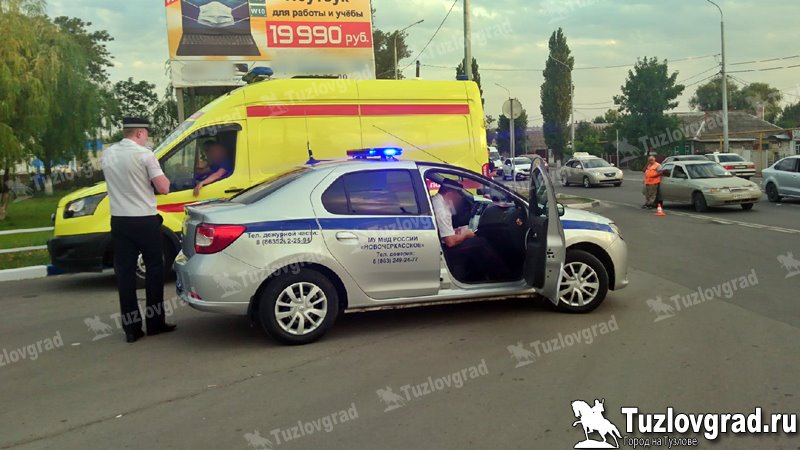 В Новочеркасске автомобилист-нарушитель сбил велосипедиста