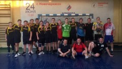 В Новочеркасске команда ветеранов гандбола выиграла турнир памяти Дмитрия Ватутина