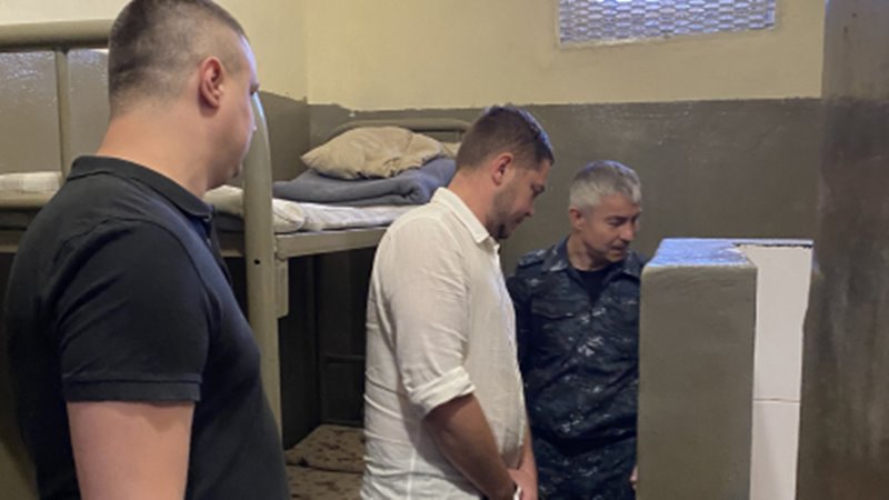В Новочеркасске общественники проинспектировали приемник для лиц, подвергнутых административному аресту