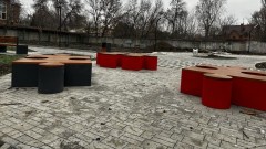 Строительная готовность реконструируемого парка «Казачок» составляет 67%