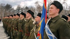 В Новочеркасске проводили казаков, которые будут участвовать в Параде Победы в столице