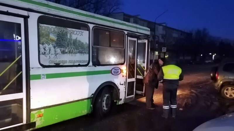 В Новочеркасске за неделю сотрудники ГИБДД оштрафовали 19 водителей городских автобусов
