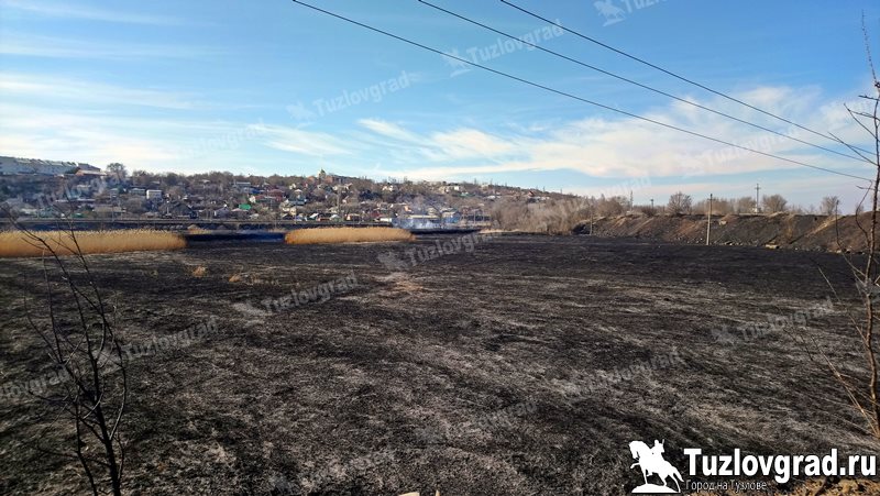 В Новочеркасске до конца рабочей недели сохранится высший уровень пожароопасности