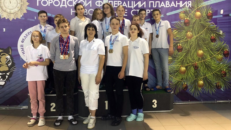 Новочеркасские пловцы выиграли соревнования в Ростове