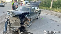 В Новочеркасске молодой лихач устроил лобовое ДТП