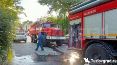 Новочеркасские пожарные предотвратили пожар в учебном заведении