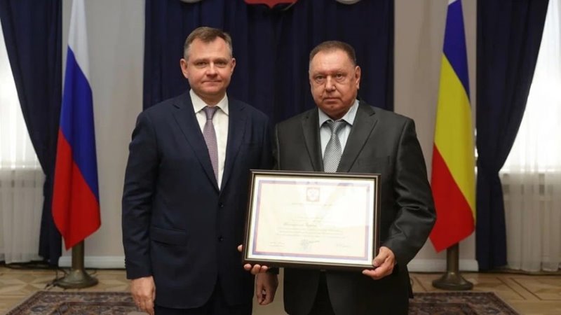 Ветеринарный врач из Новочеркасска получил почетную грамоту президента РФ