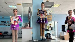 Юные новочеркасские фигуристы стали победителями и призерами областных соревнований
