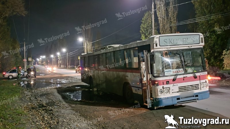 В Новочеркасске пьяный пешеход попал под автобус