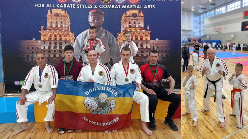 Новочеркасские спортсмены победили на чемпионате Европы по «жестокому каратэ»