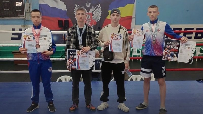 Новочеркасские боксеры добились успеха на областном турнире в Волгодонске