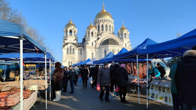 В Новочеркасске прошла весенняя ярмарка
