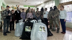 В Новочеркасске добровольческая группа «Руки ангелов» передала военнослужащим 108 маскировочных сетей