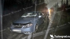 На выезде из Новочеркасска под машину попал пешеход