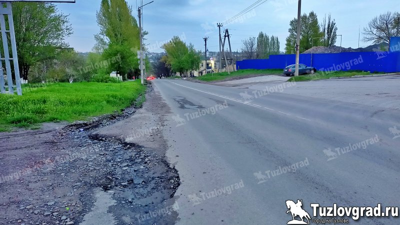 В Новочеркасске отремонтируют спуски на проспекте Платовском и Ростовском выезде