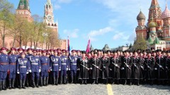 Казаки из Ростовской области приняли участие в Параде Победы в Москве