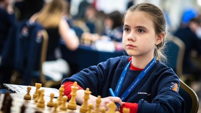 Юная шахматистка из Новочеркасска возглавила рейтинг FIDE по рапиду в своей возрастной категории