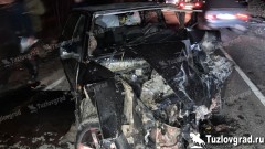На трассе под Новочеркасском из-за пешехода произошло лобовое ДТП