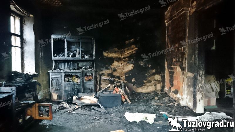 В Новочеркасске во время пожара погибли два человека