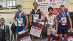 Новочеркасские борцы успешно выступили на областном Первенстве