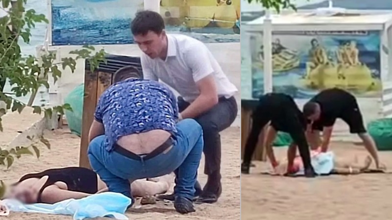 Женщина из Новочеркасска внезапно скончалась на пляже в Геленджике