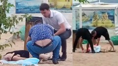 Женщина из Новочеркасска внезапно скончалась на пляже в Геленджике