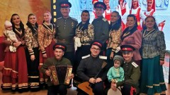 Творческие коллективы из Новочеркасска вновь побывали в Ростове на встрече с бойцами СВО