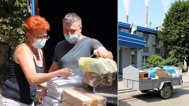 Сотрудники новочеркасской ГРЭС приняли участие в экологической акции и собрали более двух тонн макулатуры