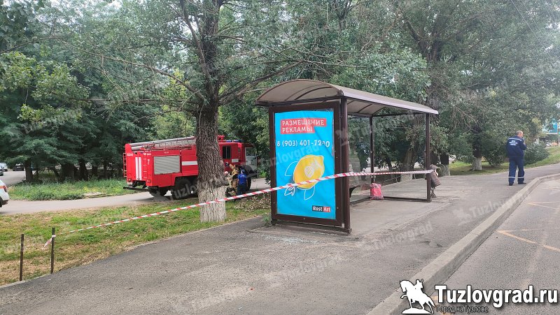В Новочеркасске из-за бесхозного пакета оцепляли автобусную остановку