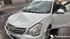 Появилось видео момента ДТП в Новочеркасске, в котором пострадал студент