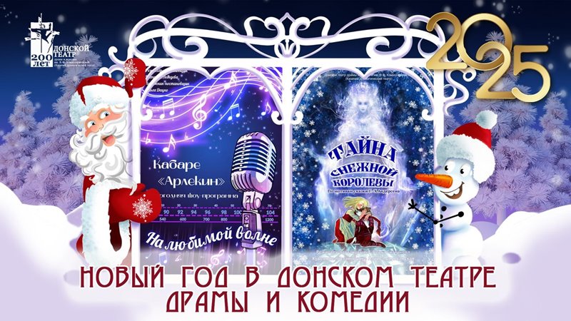 Новочеркасский театр подготовил для горожан две новогодние программы