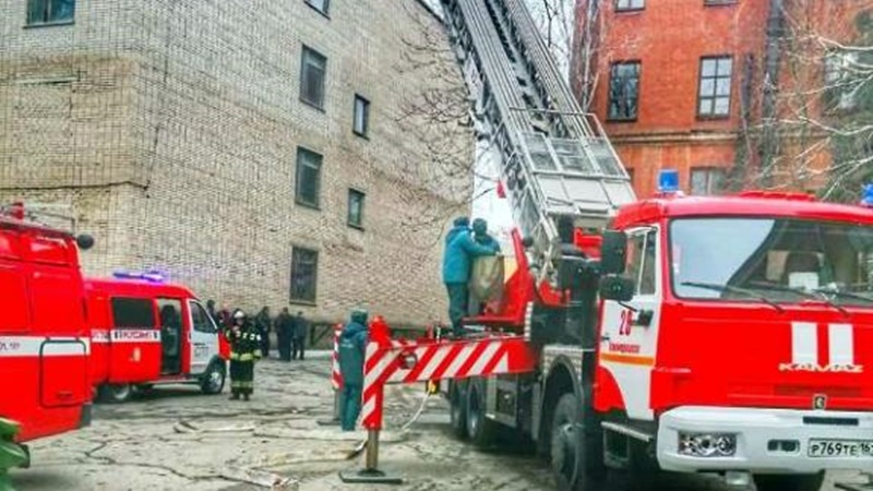 В Новочеркасске провели пожарно-тактическую тренировку в НИМИ