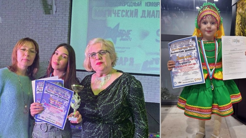 Солистки детского театра песни из Новочеркасска стали призерами международного конкурса
