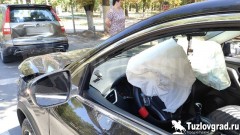 В Новочеркасске лишенный прав пьяный водитель врезался в другую машину